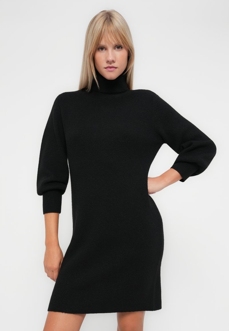 Knitted Tunic Jumper Vila Roll Neck Jumper Dress Vila Roll Neck Mini Jumper Dress With Tie Knitted Tunic Jumper Vila Roll Neck Jumper Dress Vila Roll Neck Mini Jumper Dress With Tie
