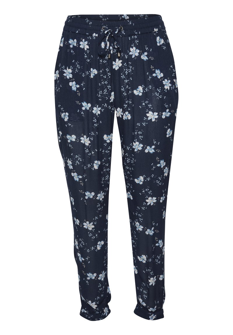 Kaffe Curve Broek donkerblauw