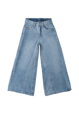 Vaqueros a campana - clear washed