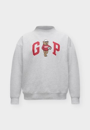 GAP, LOGO MOCKNECK  - Sweatshirt - grey