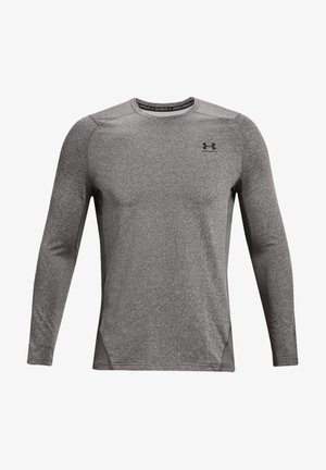 CG CREW - Maglietta intima - charcoal light heather/ black