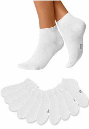 H.I.S, 10 PAAR - SNEAKERSOCKEN - Schuhsohle/Fußbett - weiß