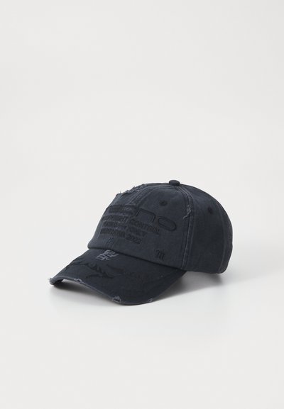 MISBHV TECNO CAP UNISEX - Sapka - washed black