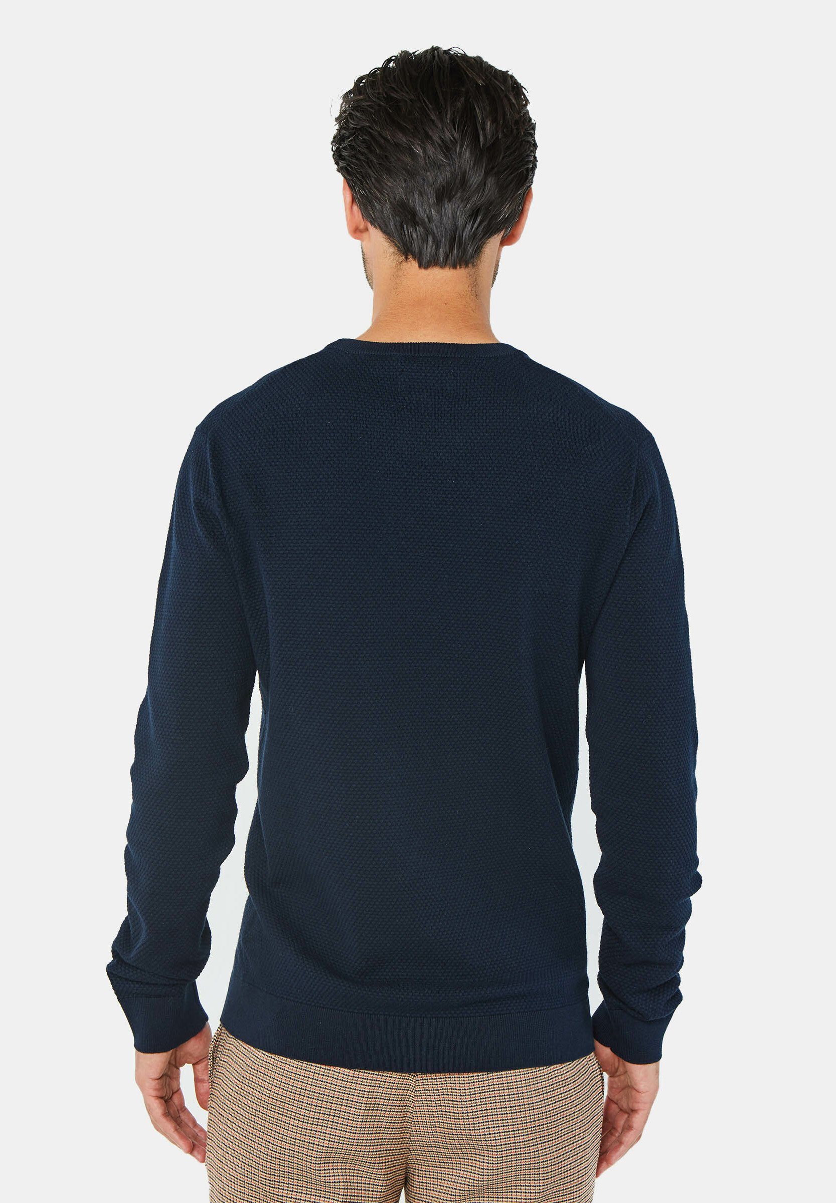 WE Fashion WE FASHION HEREN FIJNGEBREIDE TRUI MET STRUCTUUR Heren fijngebreide trui met structuur | 95569147 WE Fashion