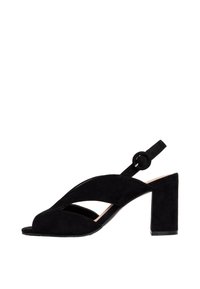 Friends Like These REGULAR FIT - MID BLOCK HEEL - Korolliset sandaalit - black