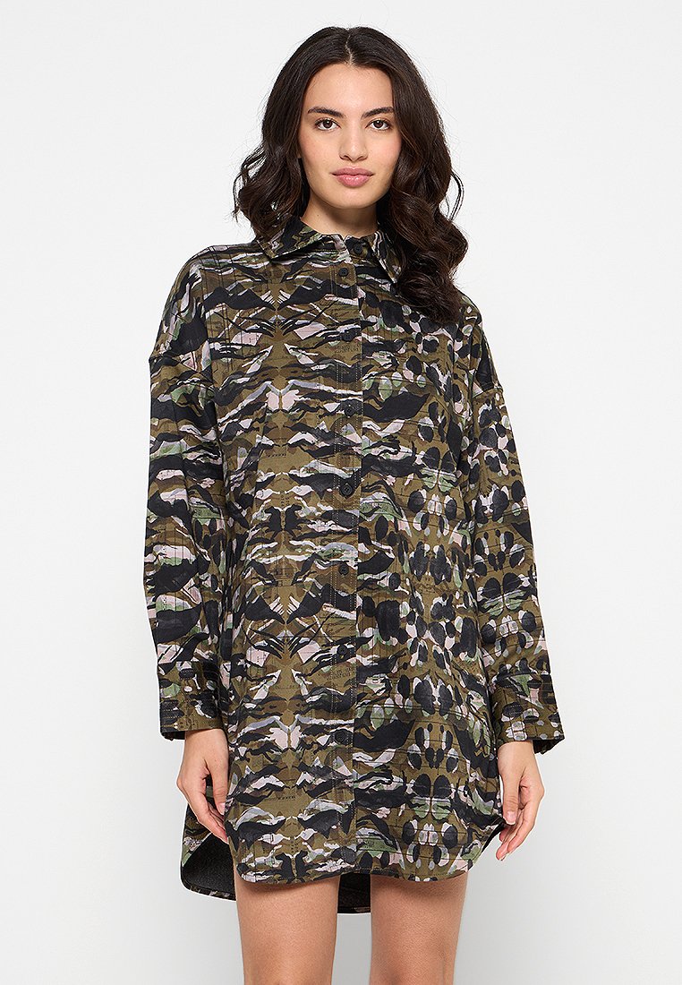 AllSaints Blousejurk kaki AllSaints Blousejurk kaki