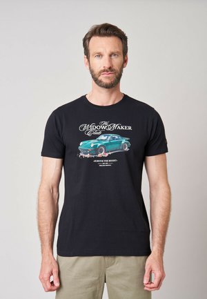DEELUXE, DEELUXE ORIGINAL T-SHIRT GREENCAR - T-shirt print - schwarz