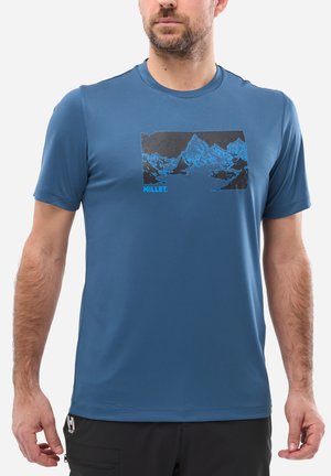 WANAKA FAST - Sport T-Shirt - dark blue