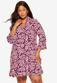 Curves Like These MINI - REGULAR FIT - Päevakleit - burgundy red