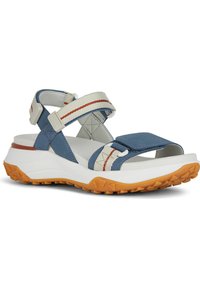 Geox D SORAPIS + GRIP - Sandalias de senderismo - avio milk white