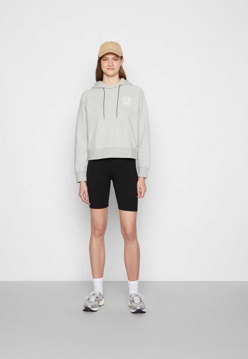 Damen Sweatshirts | Scotch & Soda RELAXED FIT RAGLAN CROPPED HOODIE Sweatshirt light grey melange/hellgrau - XZ13671 Damen Sweatshirts | Scotch & Soda RELAXED FIT RAGLAN CROPPED HOODIE Sweatshirt light grey melange/hellgrau - XZ13671