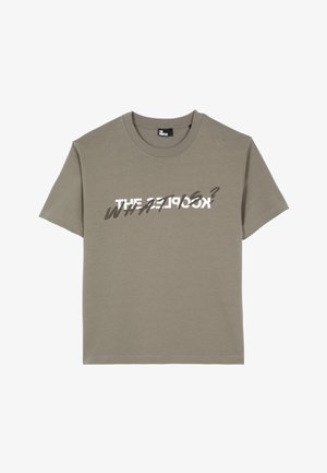 The Kooples T-shirt print - olive kaki