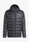 MULTI LIGHT DOWN HOODED - Chaqueta de plumas - black