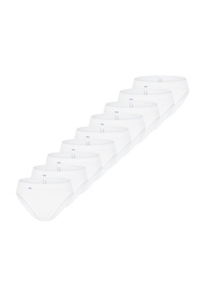 9 PACK - Slip - weiß