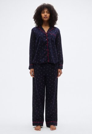 PJ - Pyjama - dark blue/red