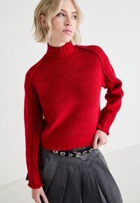Vero Moda VMMARIE HIGHNECK  - Pullover - salsa