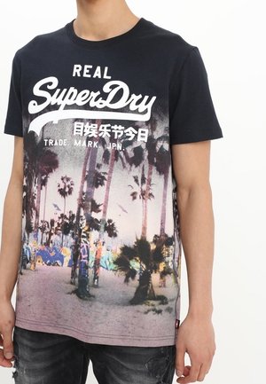 Superdry & Co, T-shirt imprimé - dark blue