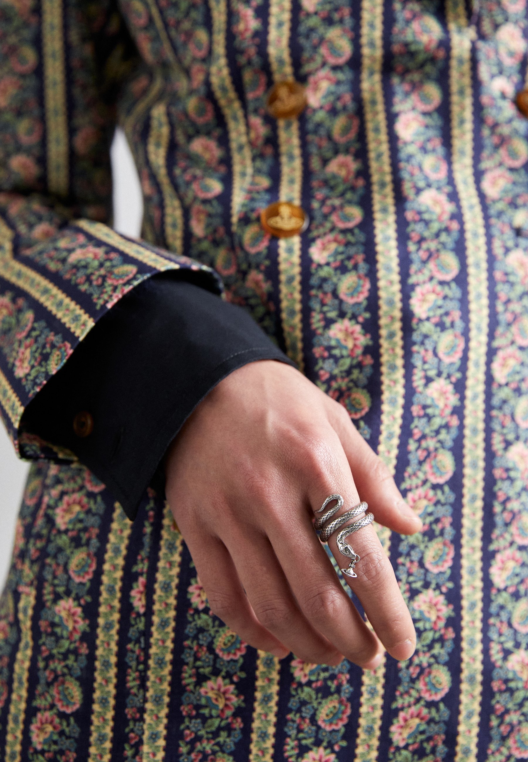 Westwood ネイビー リング Vivienne westwood コンジット