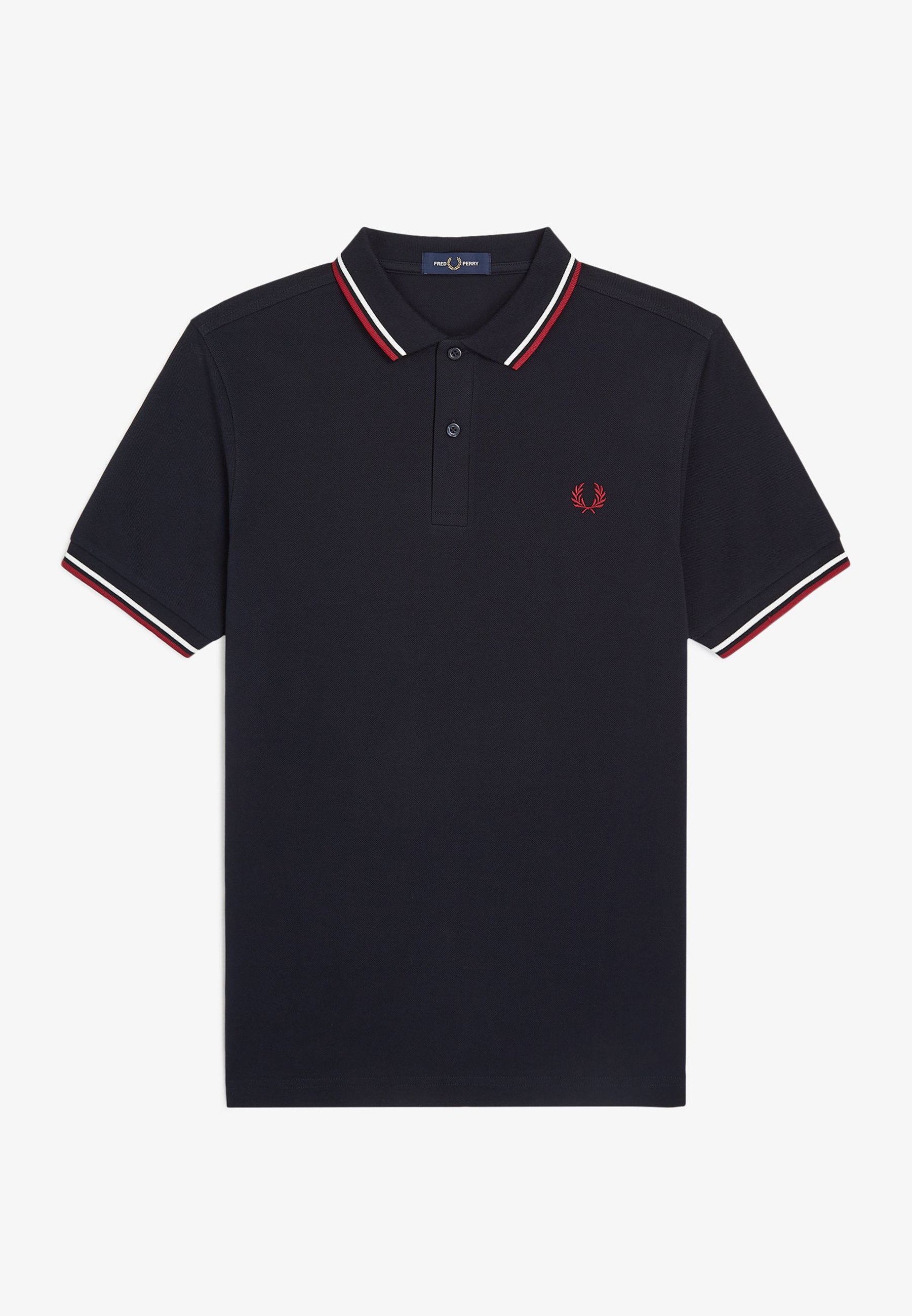 Fred Perry TWIN TIPPED - Polo - blue/azul - Zalando.es