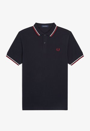 Fred Perry TWIN TIPPED - Poloshirt - blue