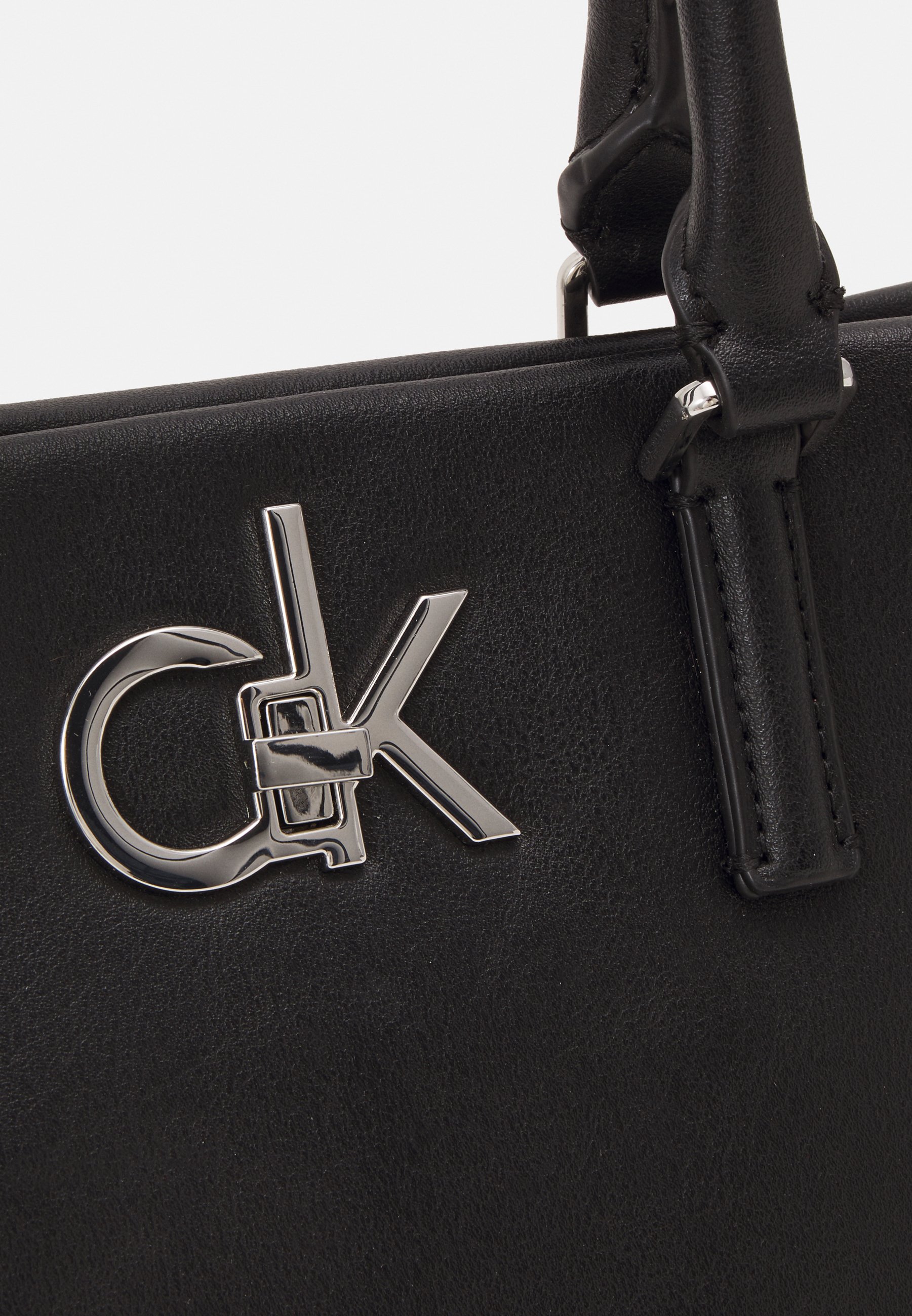 calvin klein mini bucket python