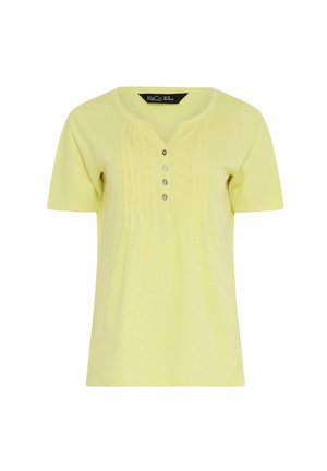 M&Co, SHORT SLEEVE - Bluse - lemon
