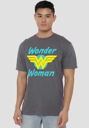 Cotton Soul, DC WONDER WINGS - Print T-shirt - anthracite