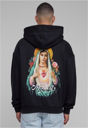 Upscale by Mister Tee SANTA MONICA HEAVY OVERSIZE HOODY - Jaka ar rāvējslēdzēju - black