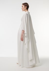 Leem MARKED WAIST - Maxi-jurk - white