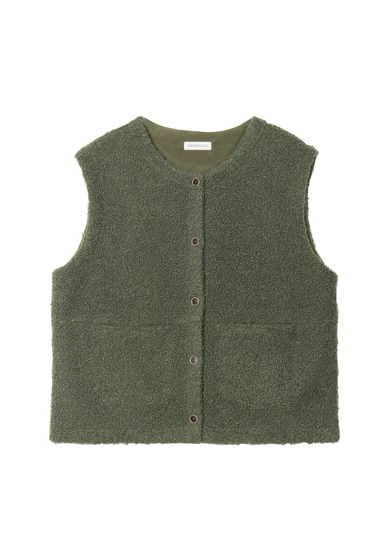 Veste Verte Femme Cache Cache Taille 3 - Occasion Très Bon état, Style Décontracté
