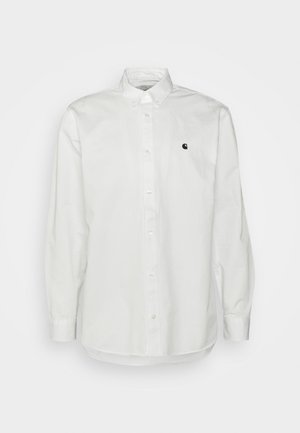 Carhartt WIP MADISON SHIRT - Krekls - white/black