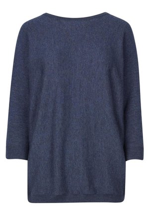 Stickad tröja - blue