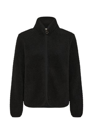 Love Copenhagen, LCVIGGI TEDDY JACKET - Fleece jacket - pitch black