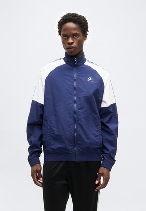 SPORTS INSPIRED FULL ZIP WITH TAPE DETAILING - Tréning dzseki - naval/white