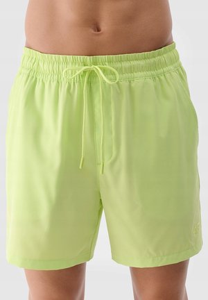 4F SPODENKI MĘSKIE 4F SPORTOWE SZORTY PLAŻOWE KĄPIELOWE UBDSM134 SS25 L - Bañador corto - light green