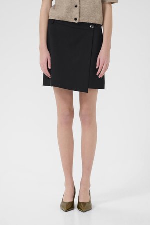 PAULA - Miniskjørt - black