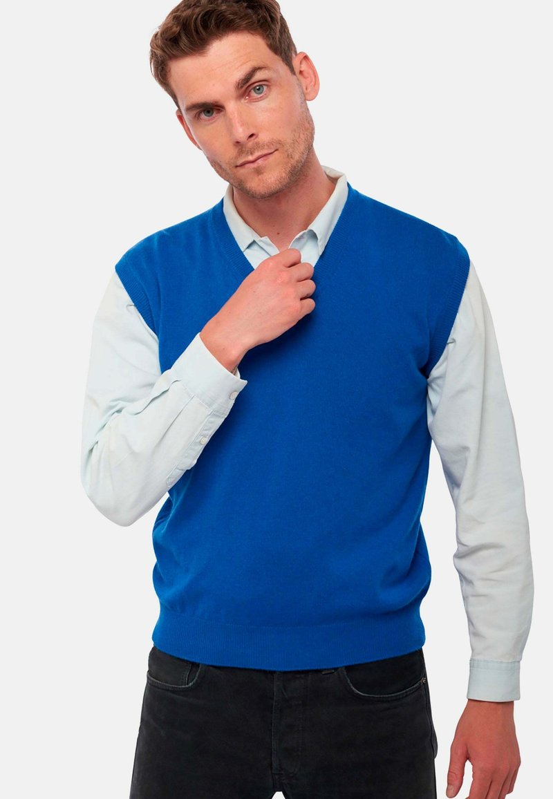 Mahogany BALTHAZAR - Pullover - lapis blue