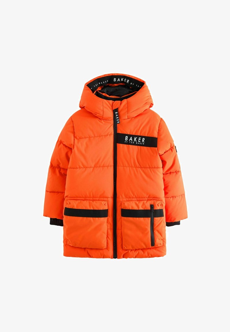 Baker by Ted Baker SHOWER RESISTANT LONGLINE PADDED - REGULAR FIT - Ziemas mētelis - orange