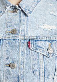 Levi's® ORIGINAL TRUCKER - Traper jakna - indigo destructed