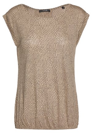 T-shirt print - beige