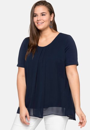 Sheego, Blouse - navy