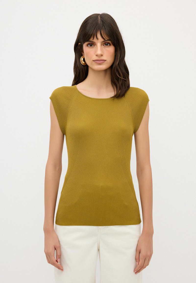 adL TOP - T-shirt - bas - OLIVE