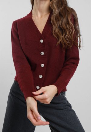 WINTER LINE - Cardigan - bordeaux