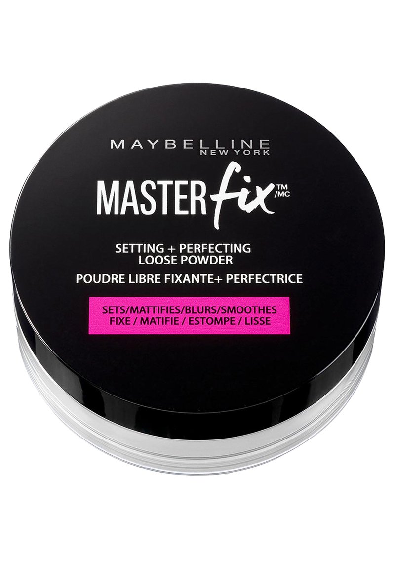 Maybelline New York MASTER FIX PUDER - Spray fixant & poudre - black version