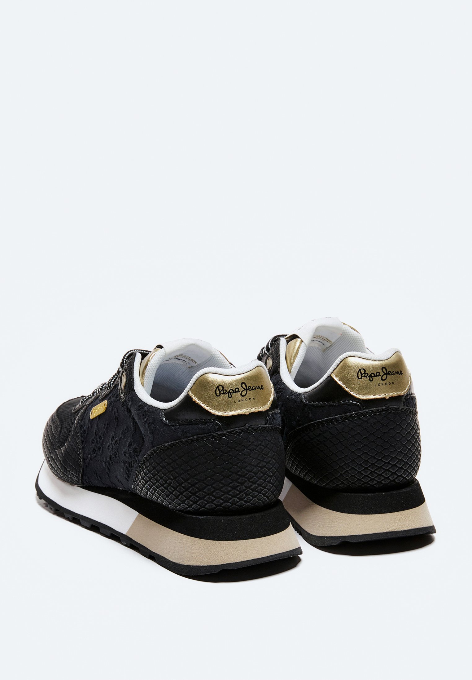 Pepe Jeans DOVER ANGY - Trainers - black - Zalando.de
