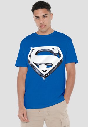 Cotton Soul, SUPERMAN SHIELD 1978 - Print T-shirt - royal blue