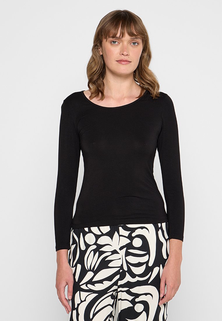 Dorina Longsleeve zwart Dorina Longsleeve zwart