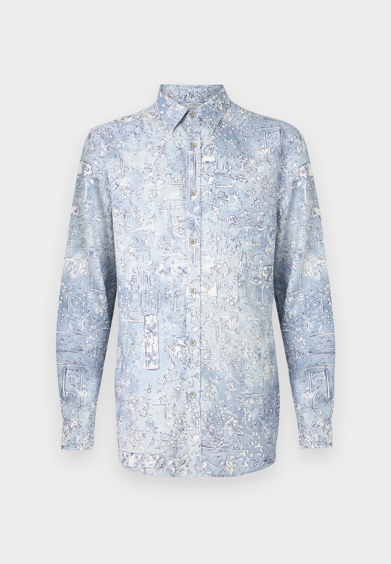 Guess Overhemd donkerblauw