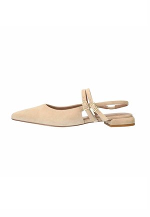 Riemchenballerina - beige