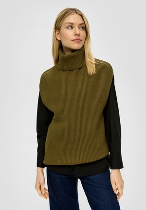 s.Oliver Strickpullover - guacamole